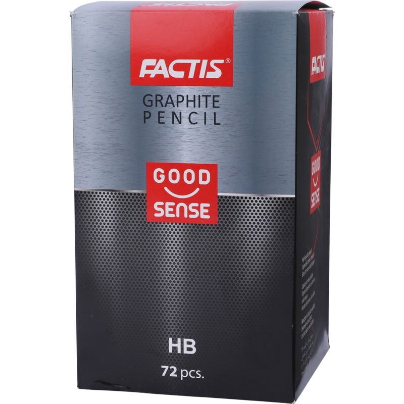 مداد مشکی فکتیس Factis Good Sense بسته 72 عددی