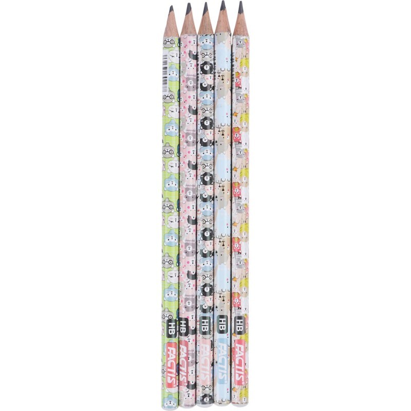 مداد مشکی فکتیس Factis Graphite Pencil بسته 72 عددی