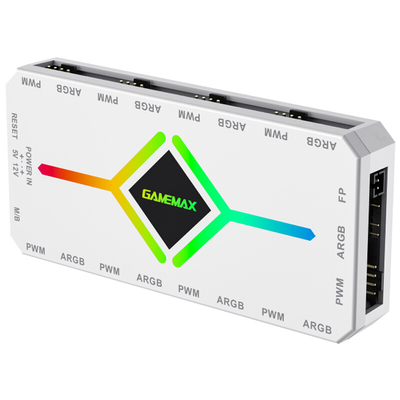 هاب فن و کنترلر نورپردازی گیم مکس GameMax V4.0 ARGB 18Port