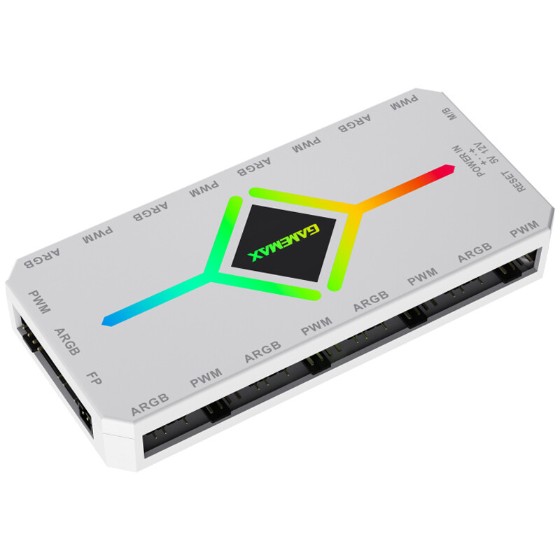 هاب فن و کنترلر نورپردازی گیم مکس GameMax V4.0 ARGB 18Port