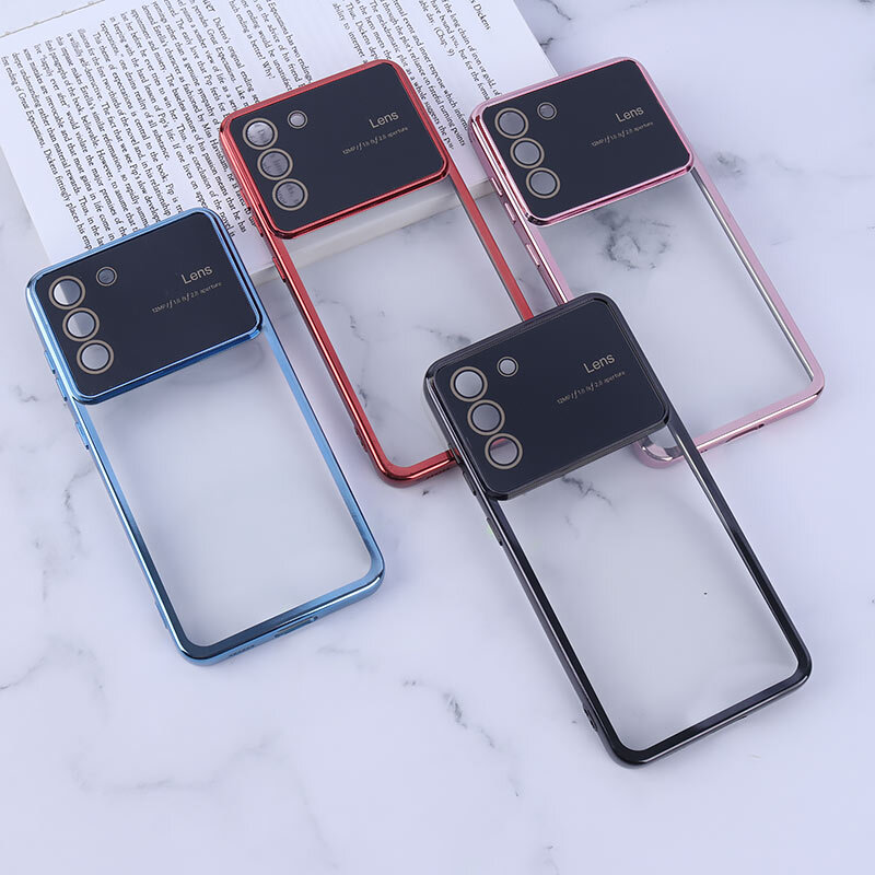 قاب My Case Lens Aperture سامسونگ Galaxy S21 FE 5G محافظ لنزدار