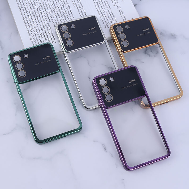 قاب My Case Lens Aperture سامسونگ Galaxy S21 FE 5G محافظ لنزدار