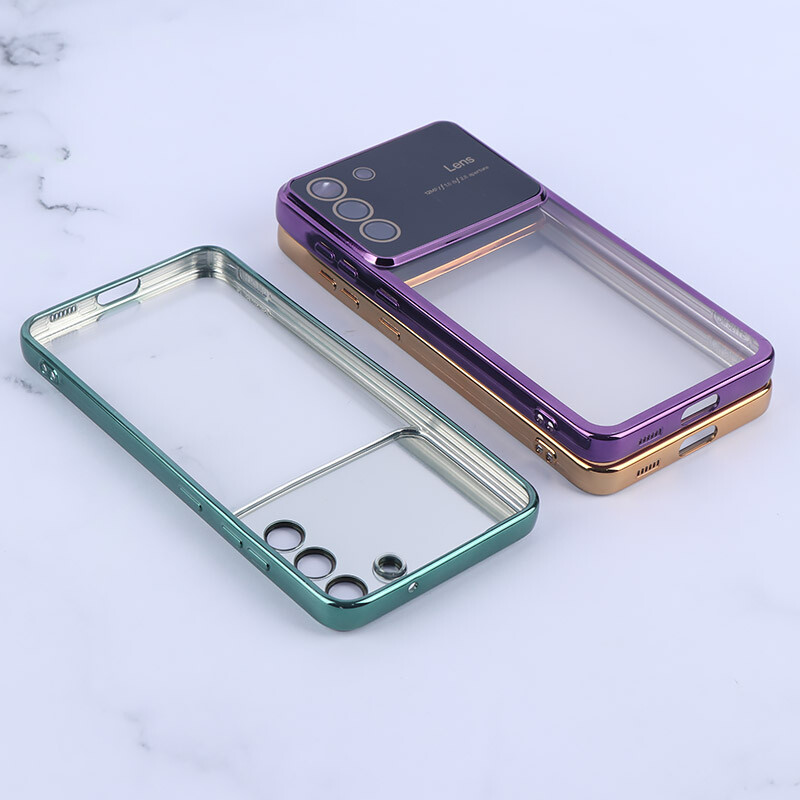 قاب My Case Lens Aperture سامسونگ Galaxy S21 FE 5G محافظ لنزدار
