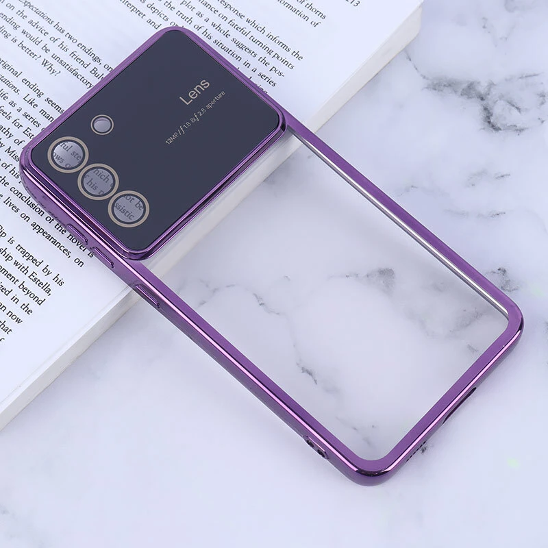 قاب My Case Lens Aperture سامسونگ Galaxy S21 FE 5G محافظ لنزدار