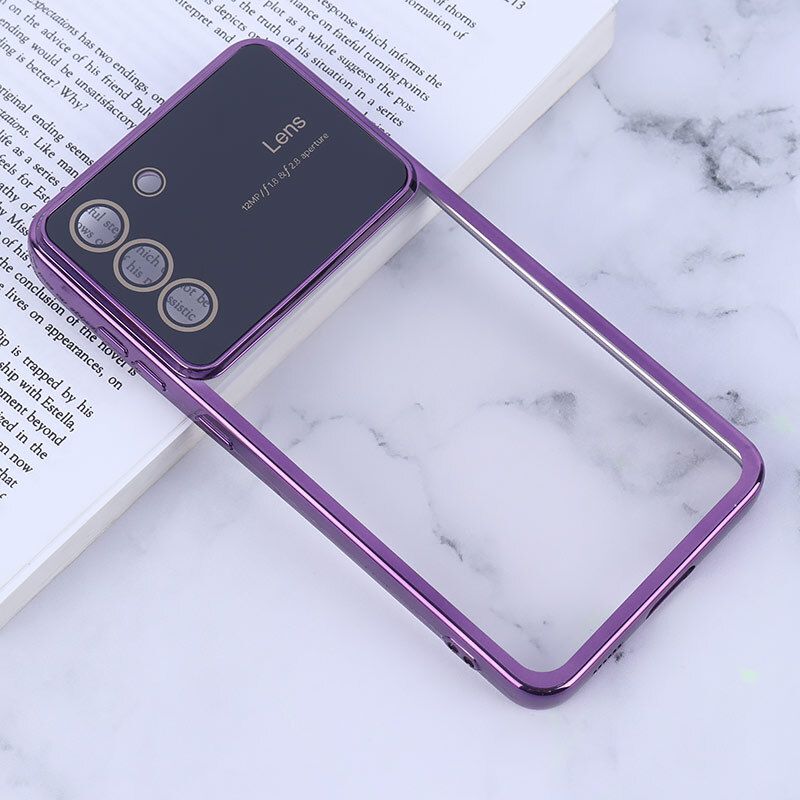 قاب My Case Lens Aperture سامسونگ Galaxy S21 FE 5G محافظ لنزدار