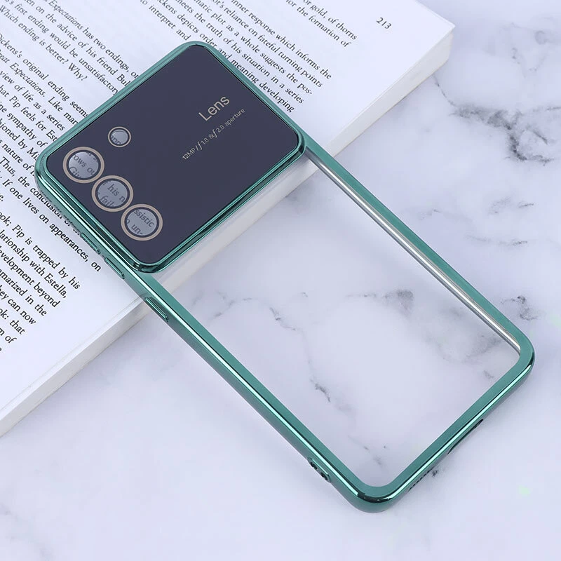 قاب My Case Lens Aperture سامسونگ Galaxy S21 FE 5G محافظ لنزدار
