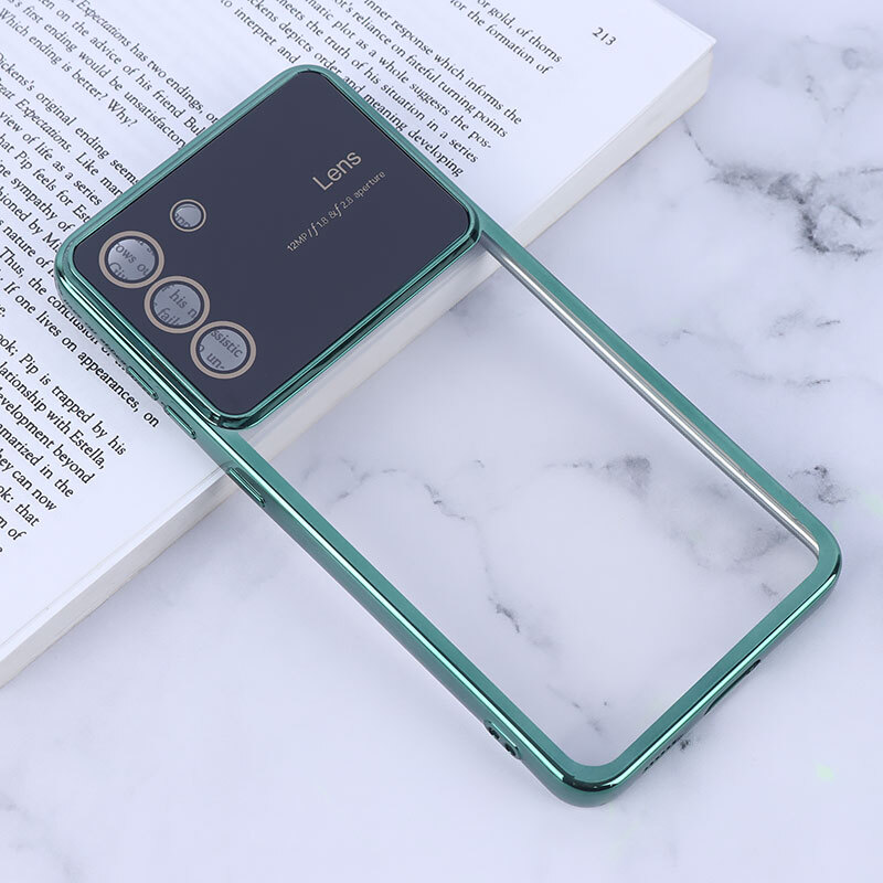 قاب My Case Lens Aperture سامسونگ Galaxy S21 FE 5G محافظ لنزدار