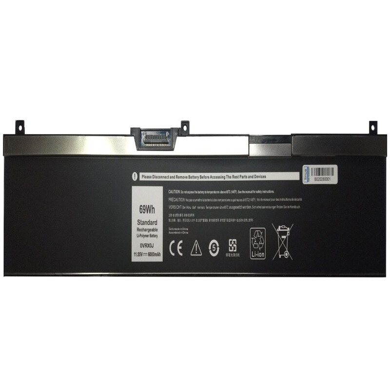 باتری لپ تاپ دل Dell Precision 7530 6Cell
