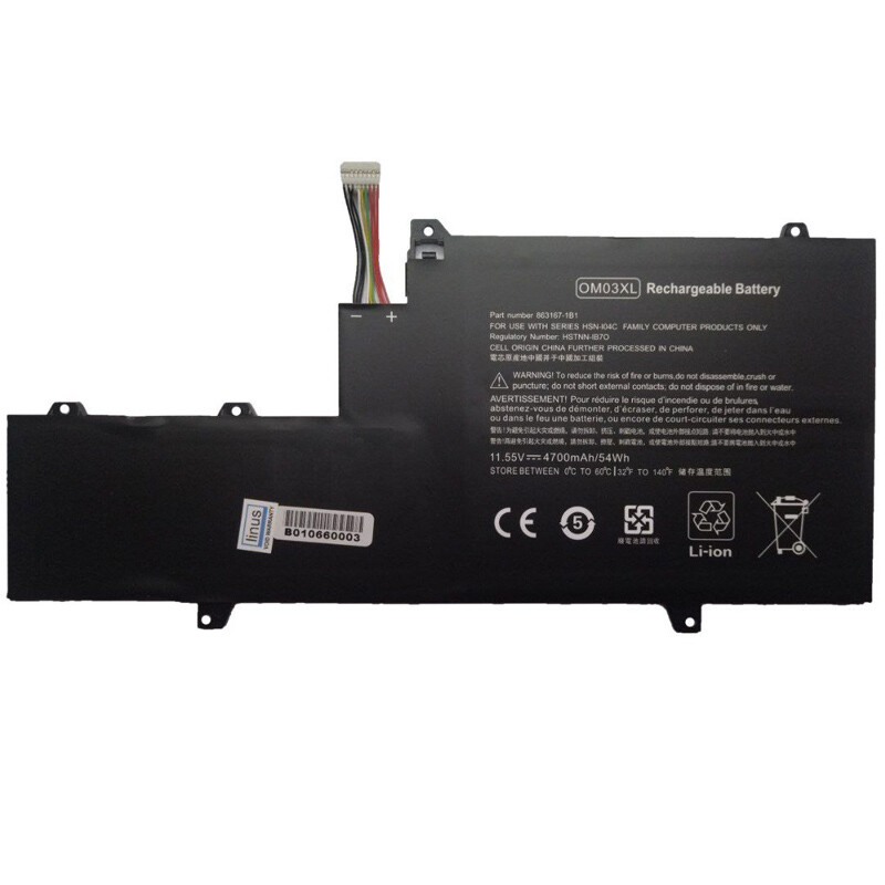باتری لپ تاپ اچ پی HP EliteBook X360 / X360 3Cell