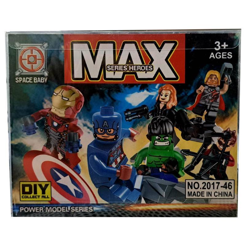 لگو سوپر هیرو اونجرز SuperHeroes Max 2017-46 بسته 12 عددی