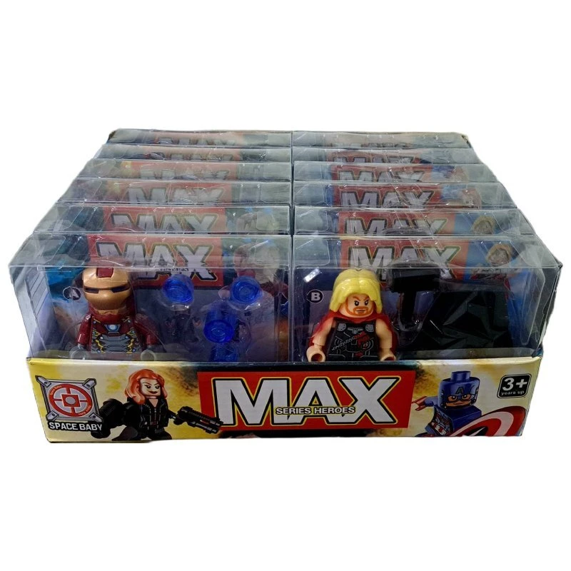 لگو سوپر هیرو اونجرز SuperHeroes Max 2017-46 بسته 12 عددی