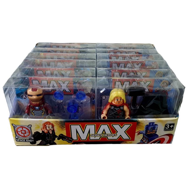 لگو سوپر هیرو اونجرز SuperHeroes Max 2017-46 بسته 12 عددی