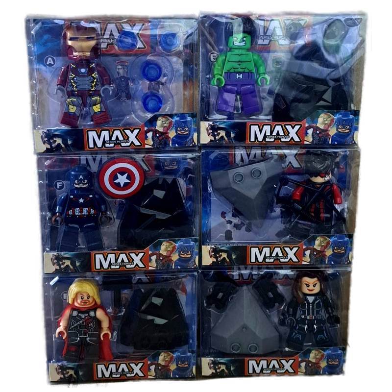 لگو سوپر هیرو اونجرز SuperHeroes Max 2017-46 بسته 12 عددی