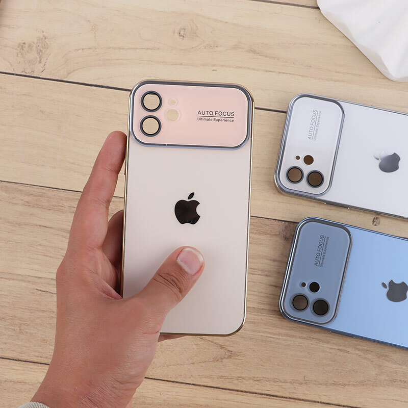 قاب Auto Focus اورجینال آیفون iPhone 12 پنجره ای محافظ لنزدار