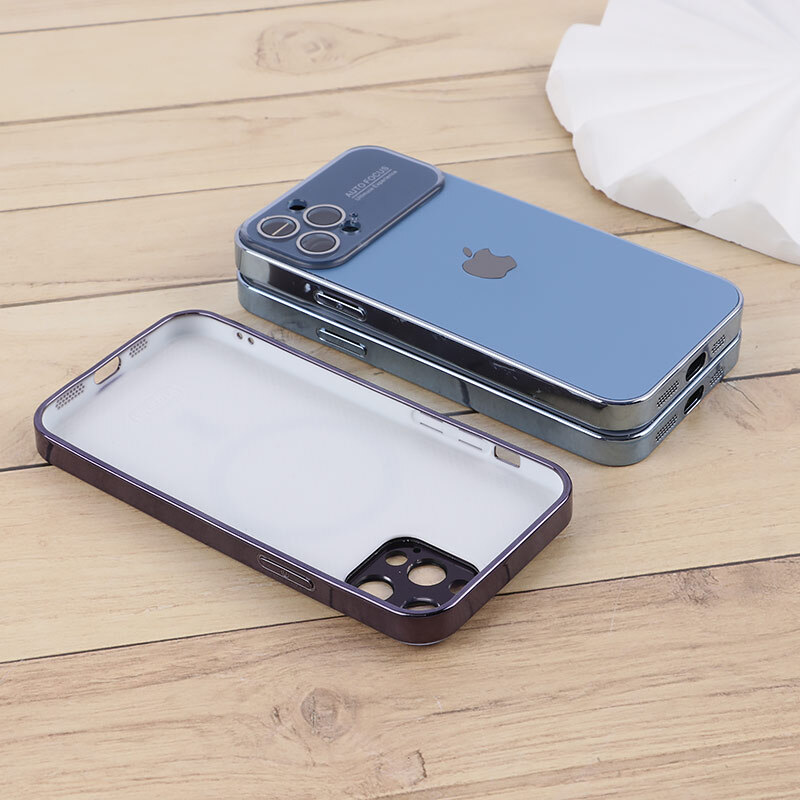 قاب Auto Focus اورجینال آیفون iPhone 12 Pro پنجره ای محافظ لنزدار