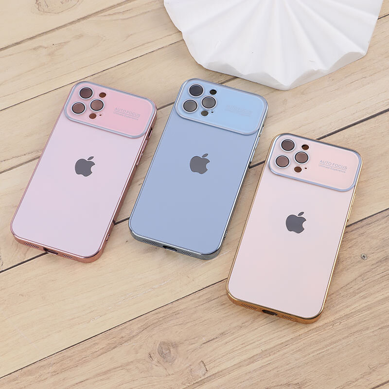قاب Auto Focus اورجینال آیفون iPhone 12 Pro پنجره ای محافظ لنزدار