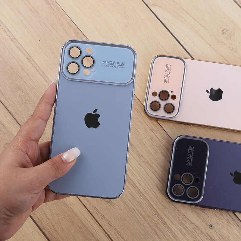 قاب Auto Focus اورجینال آیفون iPhone 12 Pro پنجره ای محافظ لنزدار