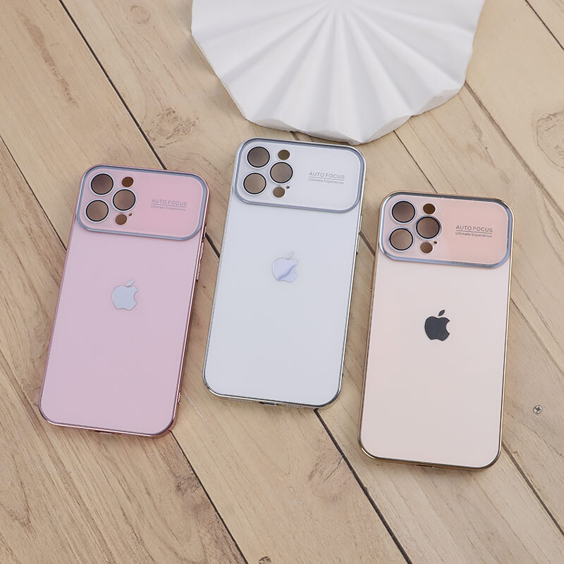 قاب Auto Focus اورجینال آیفون iPhone 12 Pro Max پنجره ای محافظ لنزدار