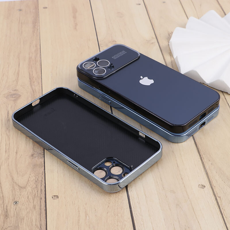 قاب Auto Focus اورجینال آیفون iPhone 12 Pro Max پنجره ای محافظ لنزدار