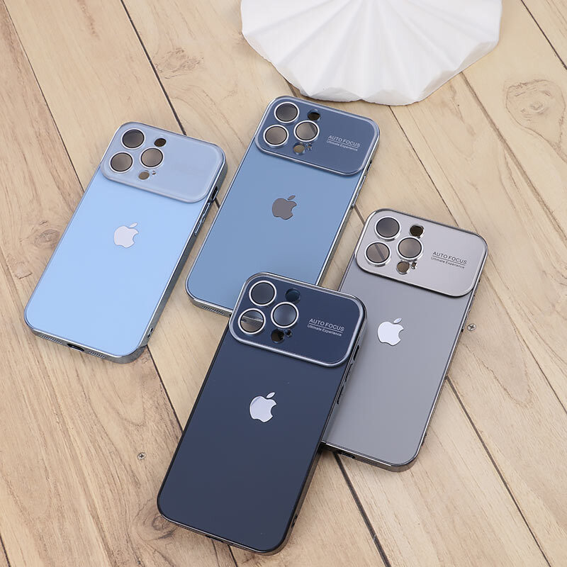 قاب Auto Focus اورجینال آیفون iPhone 14 Pro Max پنجره ای محافظ لنزدار