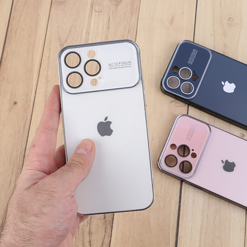 قاب Auto Focus اورجینال آیفون iPhone 14 Pro Max پنجره ای محافظ لنزدار