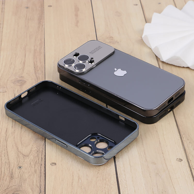 قاب Auto Focus اورجینال آیفون iPhone 14 Pro Max پنجره ای محافظ لنزدار