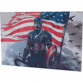 تابلو شاسی 20*30 Captain America