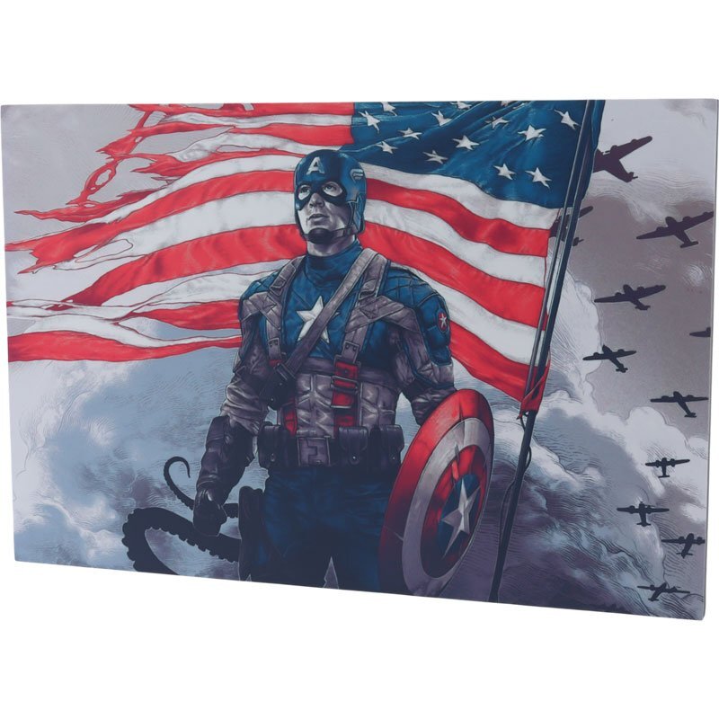 تابلو شاسی 20*30 Captain America
