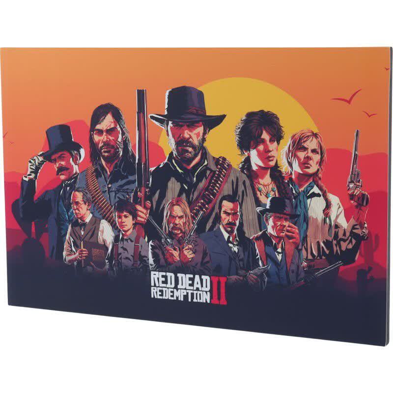تابلو شاسی 20*30 2 Red Dead Redemption کد 5