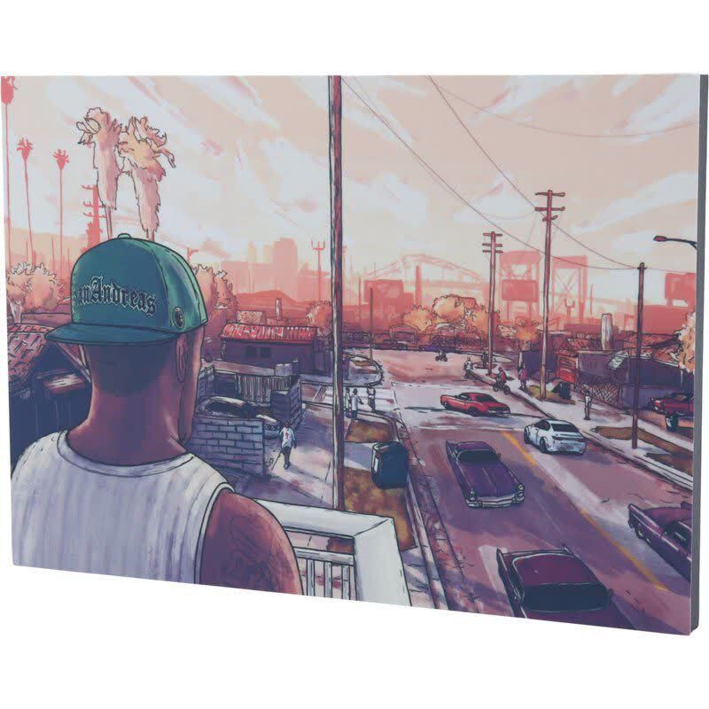 تابلو شاسی 13*18 GTA San Andreas کد 1