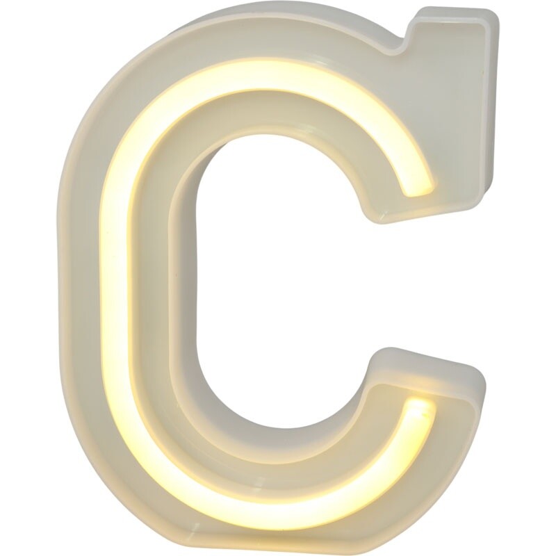 چراغ خواب طرح حرف C