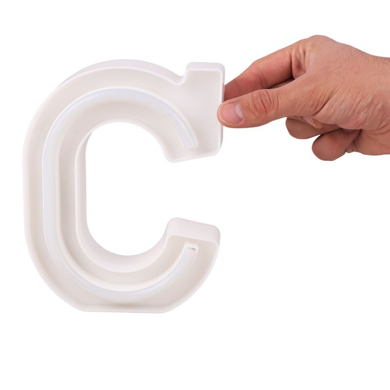چراغ خواب طرح حرف C