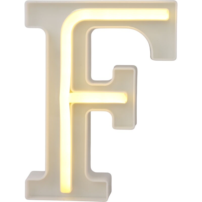 چراغ خواب طرح حرف F