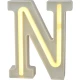 چراغ خواب طرح حرف N