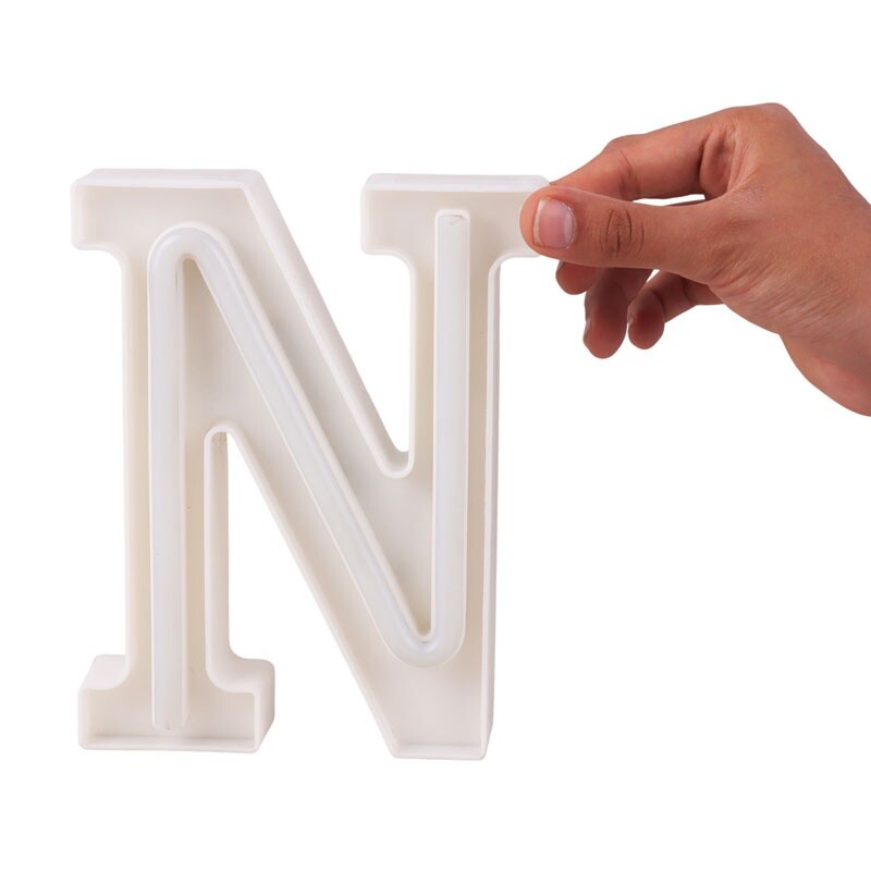 چراغ خواب طرح حرف N
