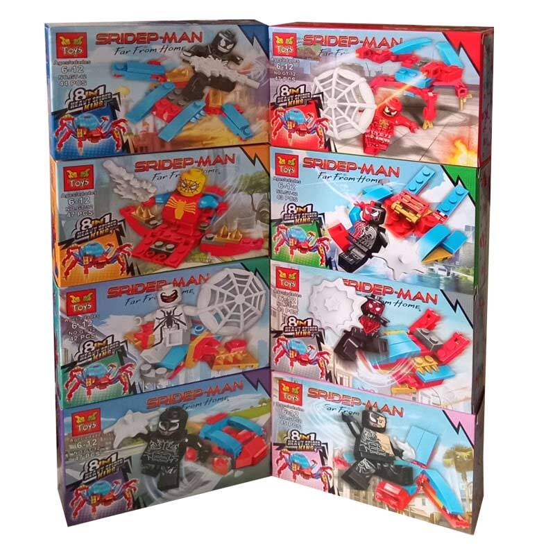لگو اسپایدرمن Spider-Man Far From Home GT-12 بسته 16 عددی