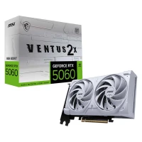 کارت گرافیک MSI GeForce RTX 5060 White VENTUS 2X OC 8GB GDDR7 128Bit