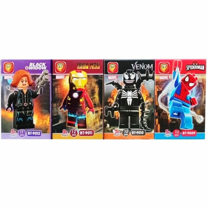لگو مارول هیرو BT Marvel Heroes بسته 12 عددی
