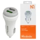 شارژر فندکی فست شارژ Mcdodo CC-3840 QC3.0 2.4A 30W