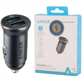 شارژر فندکی فست شارژ Anker PowerDrive 2 ALLOY A2727H12 2.4A 12W