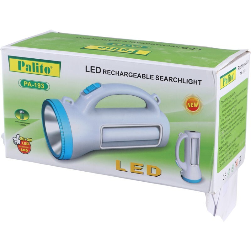 چراغ قوه شارژی Palito PA-193