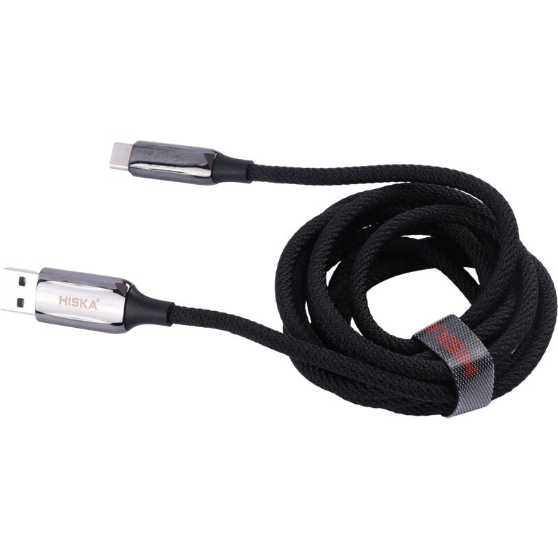 کابل تایپ سی فست شارژ 120 وات هیسکا LX-16AC طول 1.8 متر