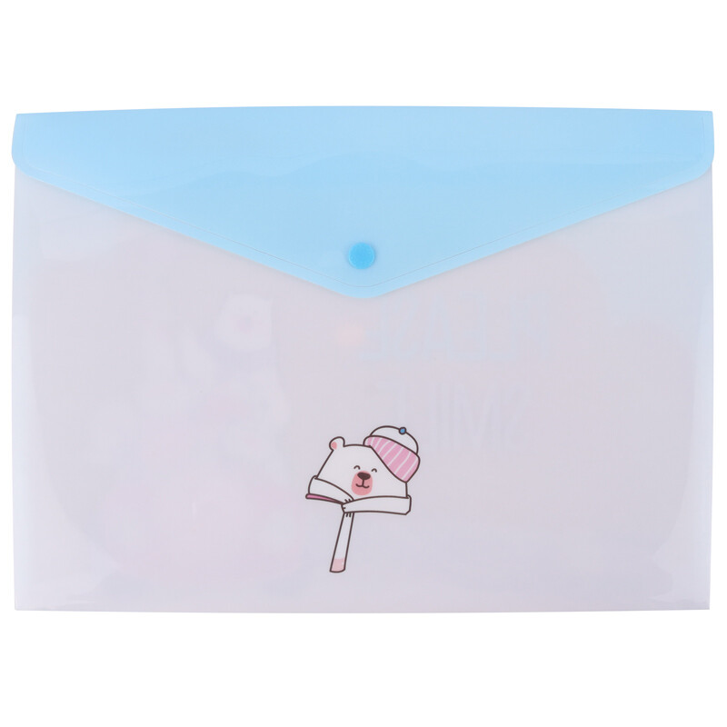 پوشه دکمه دار فانتزی پاپکو Papco A4F-11463 A4