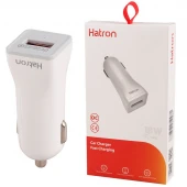شارژر فندکی فست شارژ Hatron HCC2180Q 3A QC3.0 18W