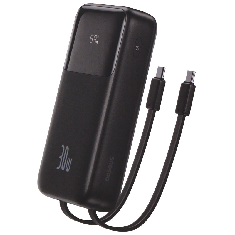 پاور بانک فست شارژ باسئوس P10022509112 PD 30W ظرفیت 20000 میلی آمپر ساعت