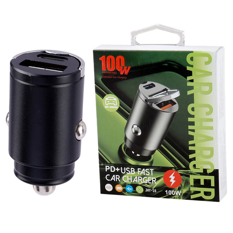 شارژر فندکی فست شارژ JHY-16/088 PD 5A 100W