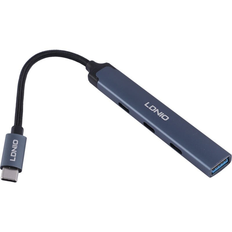 هاب 4 پورت Type-C الدینیو DS-74C