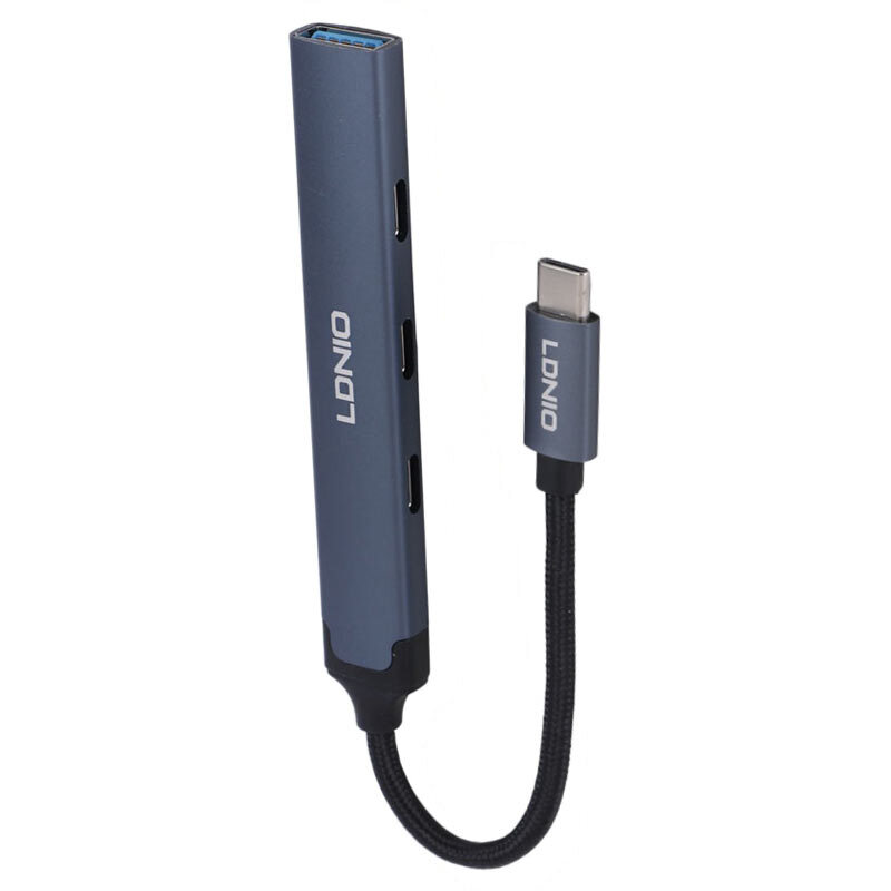 هاب 4 پورت Type-C الدینیو DS-74C