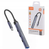 هاب 4 پورت Type-C الدینیو DS-74C