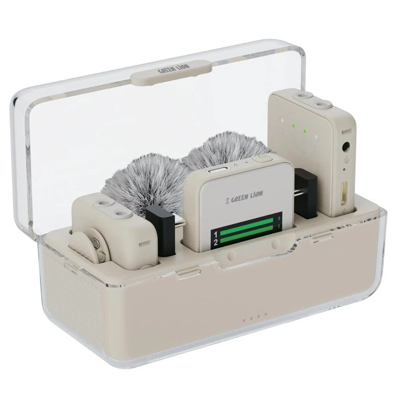 میکروفون یقه ای بی سیم Green Lion GLM-Professional